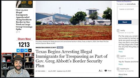 RINO Greg Abbott's Sophisticated Plan To Disperse Sick, Illegal Aliens Across USA!