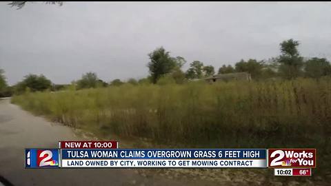 Tulsa couple says City has no money to cut grass