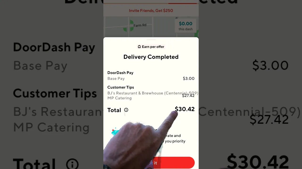 BJs Catering Order #doordash