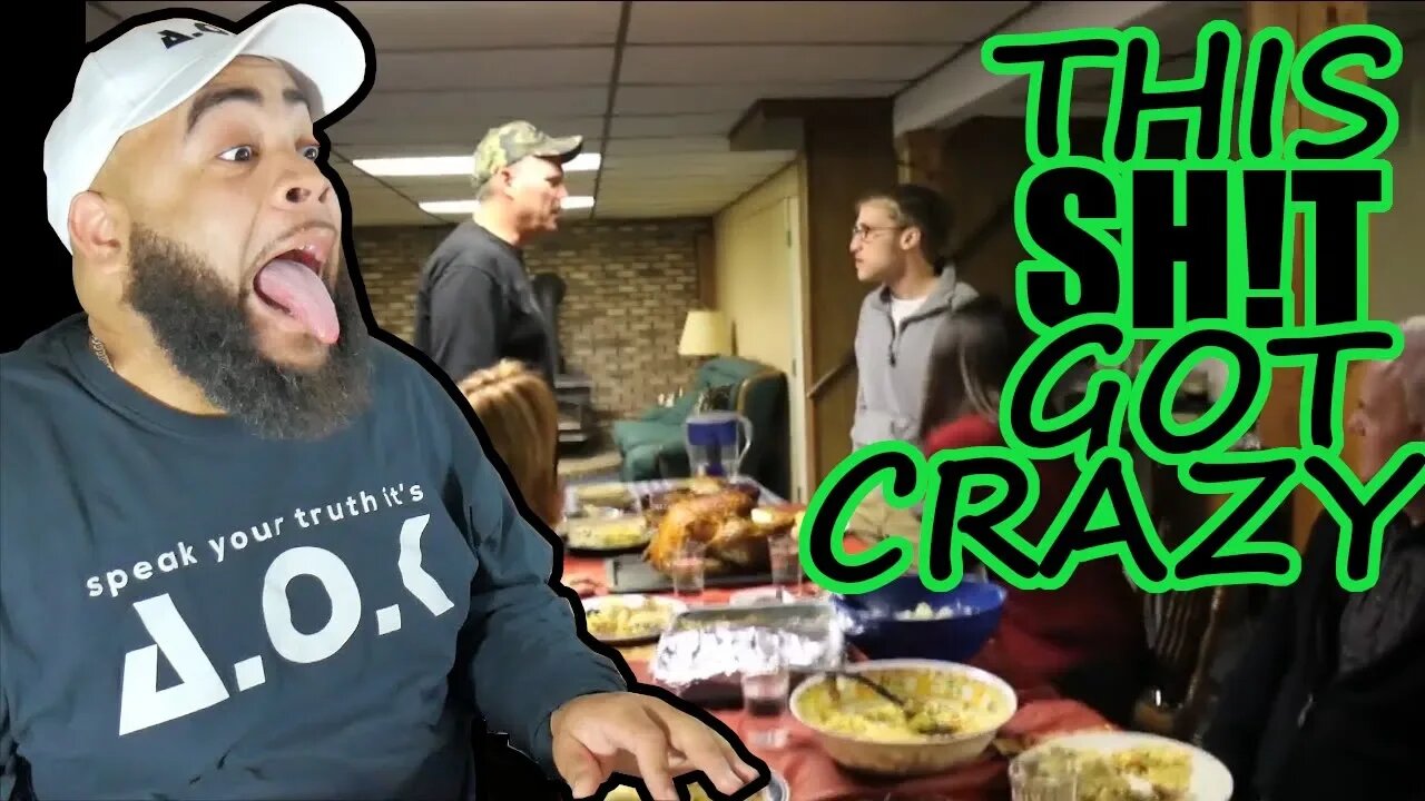 {{ REACTION }} Psycho Kid Ruins Thanksgiving