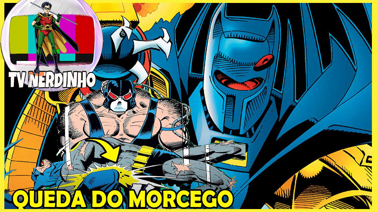 O QUE TODO MUNDO DEVERIA SABER SOBRE A QUEDA DO MORCEGO, A MAIOR SAGA DE BATMAN NOS QUADRINHOS.