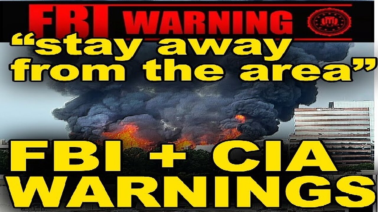 EMERGENCY NEW FBI WARNING. Stay away from these places!