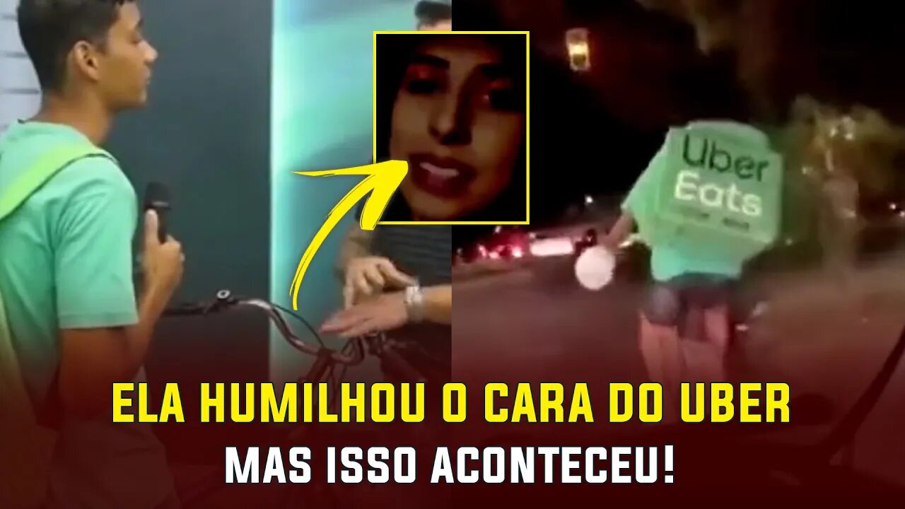 Ela humilhou o cara do Uber - Sobrenatural - Anjos e demônios - Disco voador - UFO OVNIs