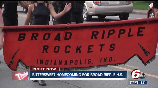 Broad Ripple High School holds what could be its final homecoming if the school is voted to close
