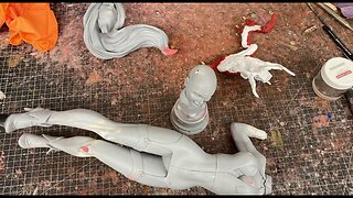 VinceVellCUSTOMS Live Stream - Harley Ghost in the Shell custom work