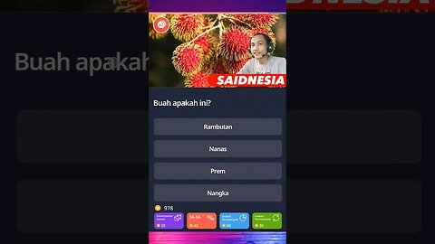 Orang Indonesia pasti tau buah ini | Quizzland level 6 part10