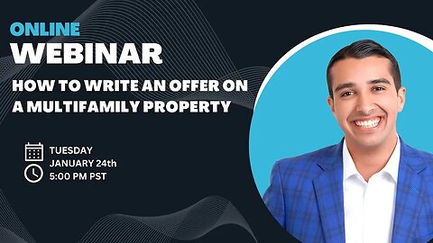 How to Write an Offer on a Multifamily Property