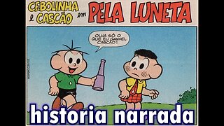 Cebolinha&Cascão em-Pela luneta | Gibis do Rapha