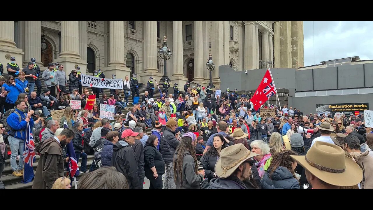 LIVE - Protest Melbourne NOW