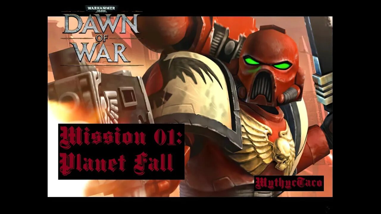Warhammer 40,000: Dawn of War - Mission 1 - Planet Fall (Insane) No Commentary