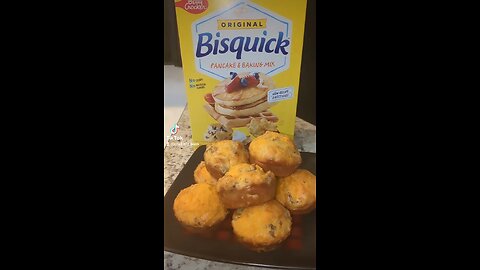 Sausage, Egg, & Cheese Bisquick Muffins