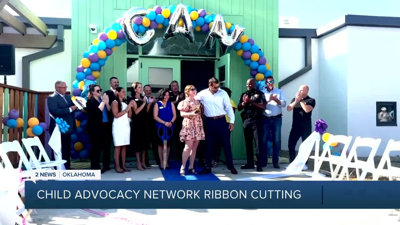 Child Advocacy Network ribbon cutting