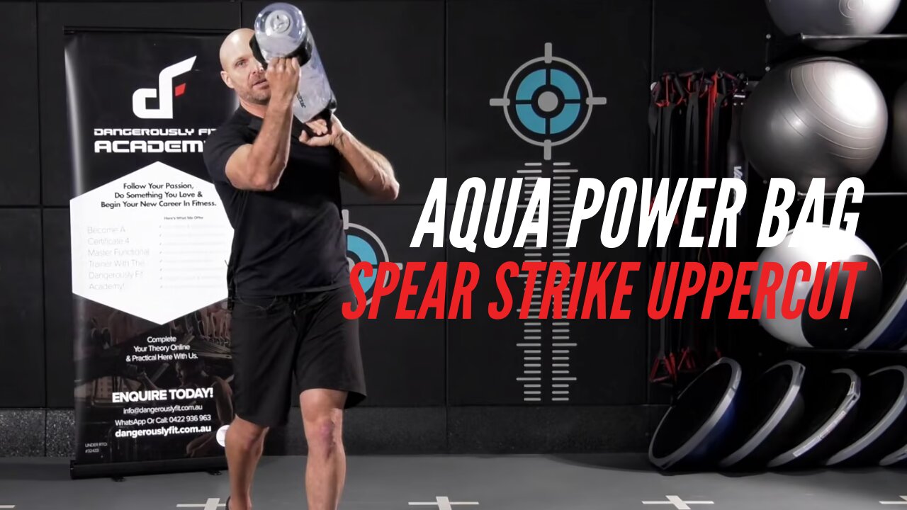 Aqua Power Bag Spear Strike Uppercut