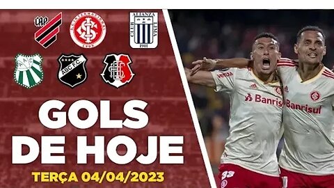 TODOS OS GOLS DESTA TERÇA-FEIRA 04/04/2023 GOLS DE HOJE, GOLS DO DIA, GOLS DA RODADA