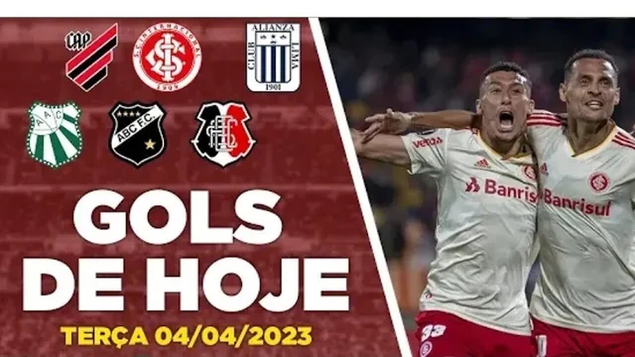 TODOS OS GOLS DESTA TERÇA-FEIRA 04/04/2023 GOLS DE HOJE, GOLS DO DIA, GOLS DA RODADA