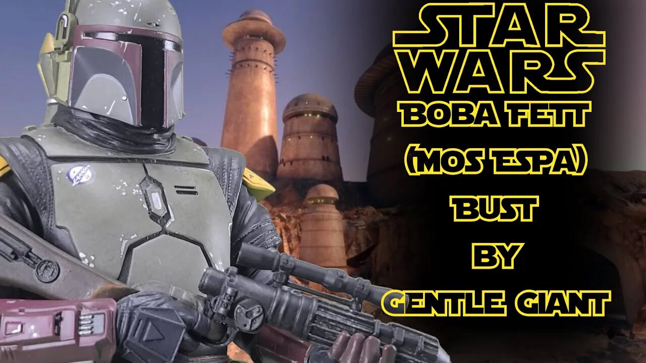 Star Wars Boba Fett (Mos Espa) bust by Gentle Giant