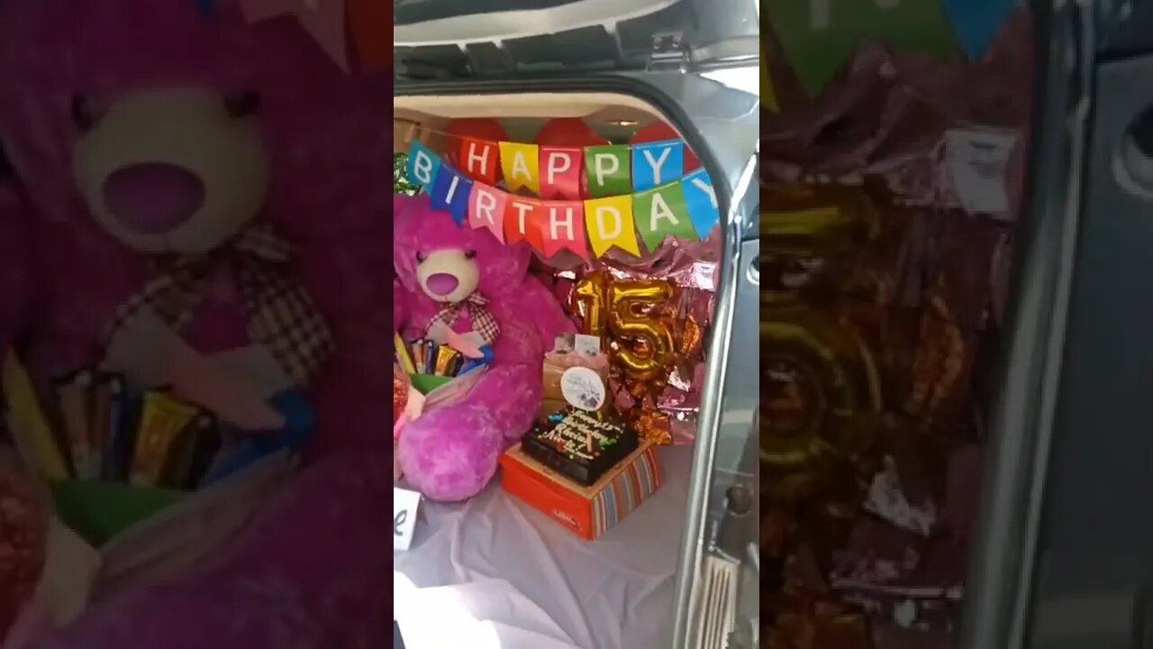 BAGBAGUIN NATIONAL HIGH SCHOOL Nicole's Birthday Car Trunk Surprised