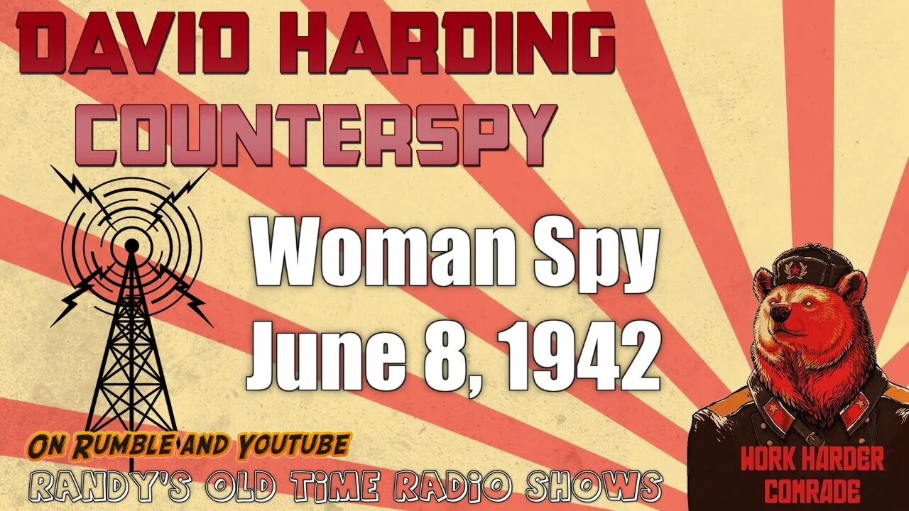 David Harding, Counterspy Woman Spy June 8, 1942