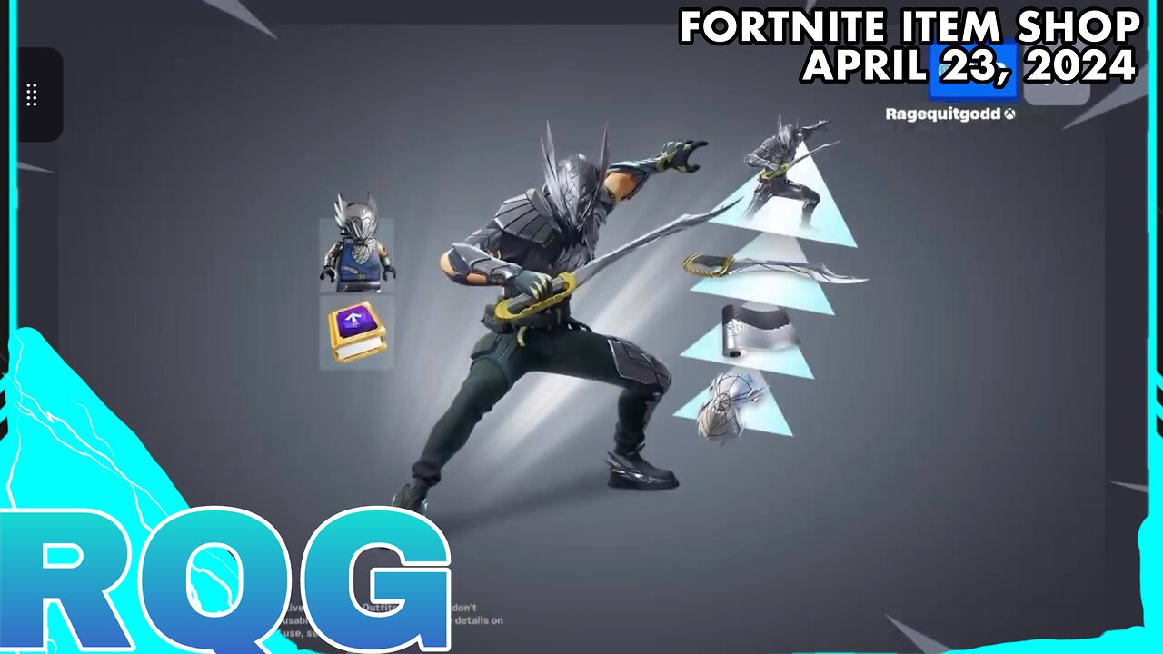 “NEW” PERSEUS'S LEVEL UP QUEST PACK & NEW PEELY SKIN! FORTNITE ITEM SHOP (April 23, 2024)