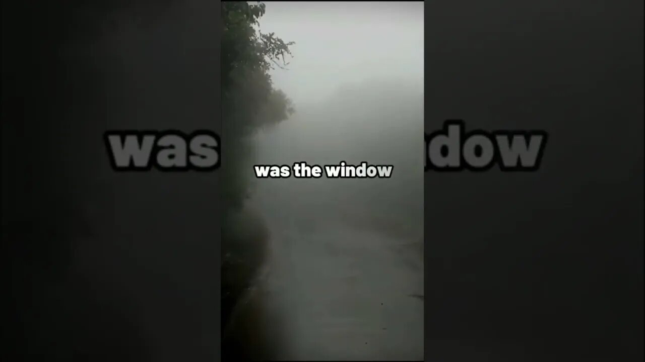 Who knocks on a window anyway? #twosentencehorrorstories