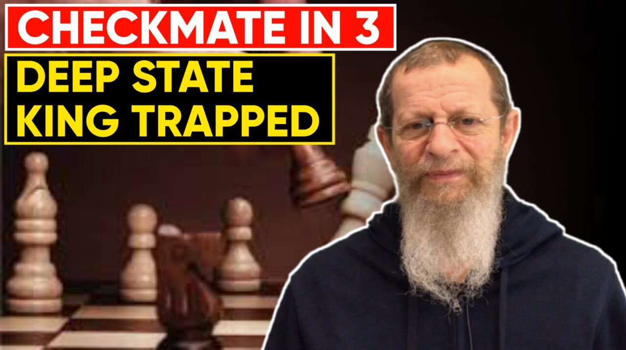 CHECKMATE IN 3, DEEP STATE KING TRAPPED.