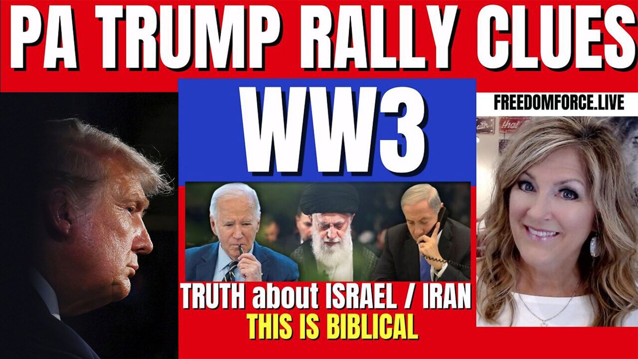 Melissa Redpill Update Today Apr 15: "Trump Rally PA, Truth about WW3 - Iran - Israel"