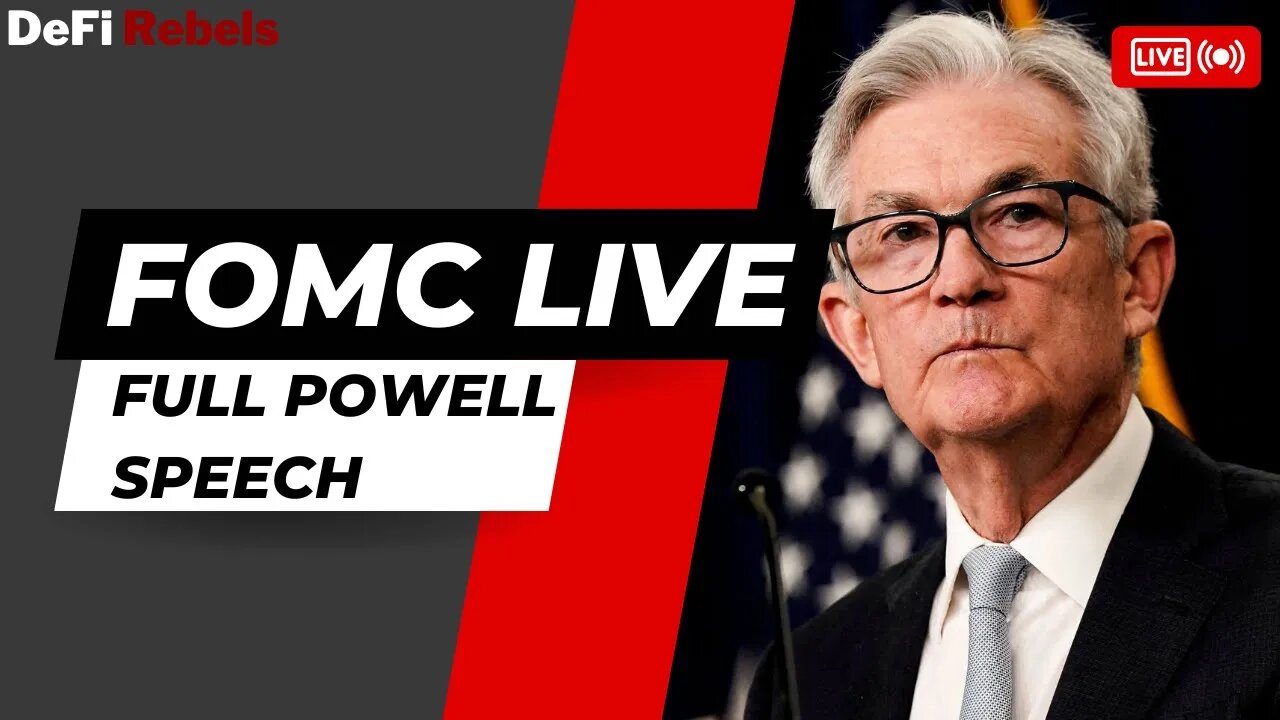 FOMC Press Conference Live | Full Fed Chair Powell Speech | Federal Reserve Interest Rate