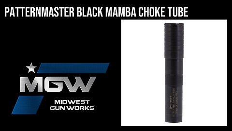 Patternmaster Black Mamba Choke Tube