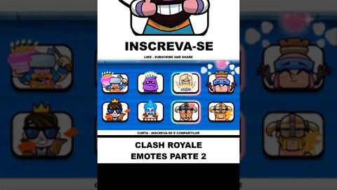 EMOTES CLASH ROYALE PARTE 2