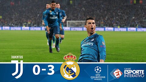 Juventus 0 x 3 Real Madrid - Best Moments - Champions League (04/03/2018)