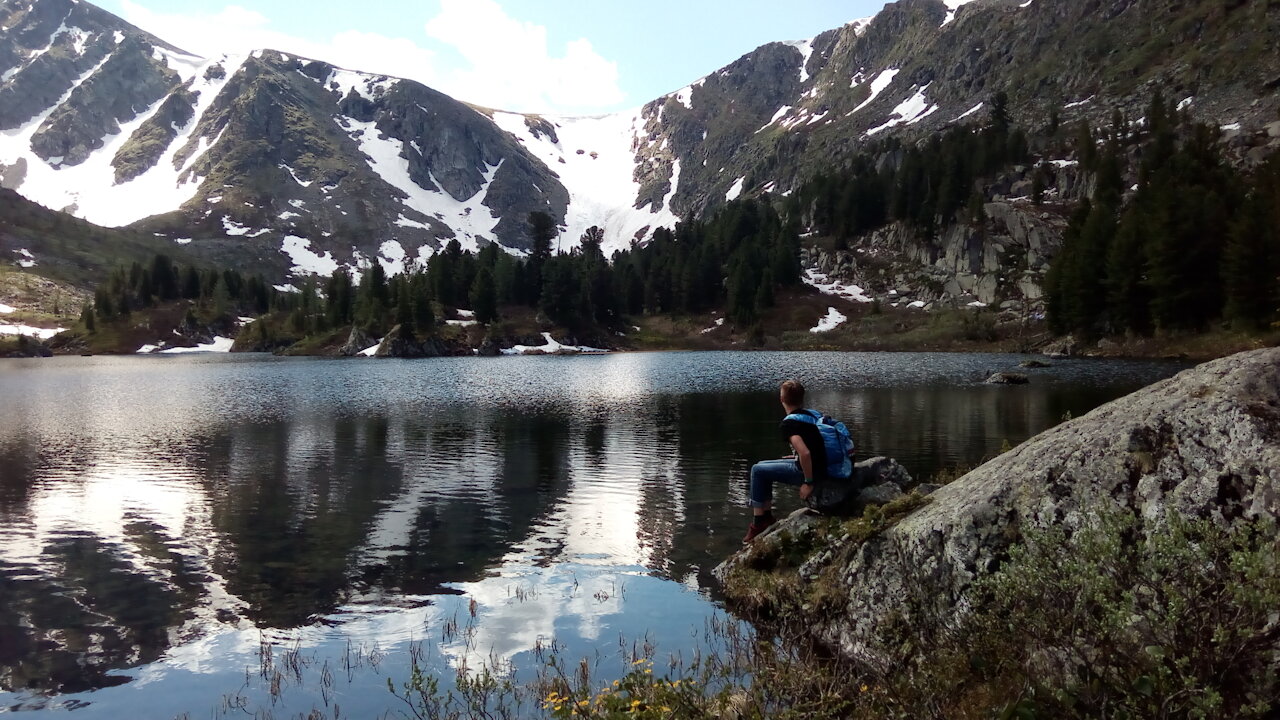 RUSSIA, Altai, Karakol lakes