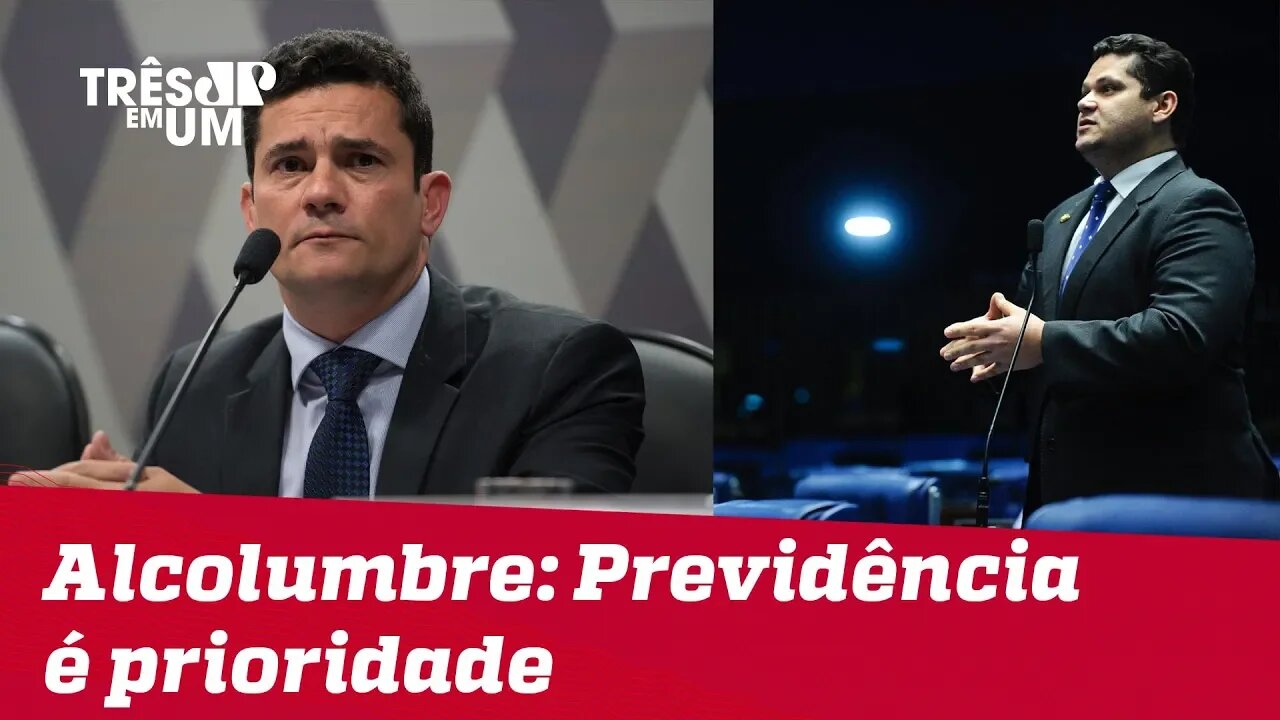 Davi Alcolumbre diz que reforma da Previdência é prioridade