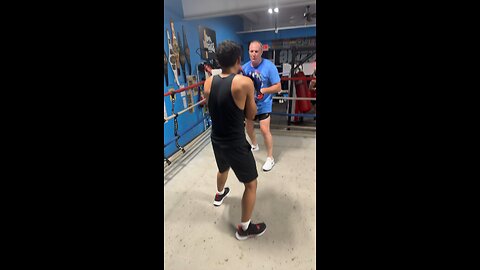 Mitts with Shawn