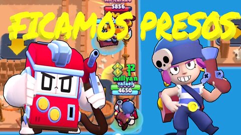 V8 BIT FICOU PRESO NO MAPA DA COMUNIDADE BRAWL STARS #228