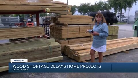 Coronavirus impacting supply of wood in South Florida, across the U.S.