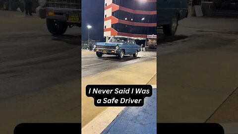 Who Else Drives Like This? 😎 #nova #chevy #chevrolet #carguys #dragracing #paulwalker#fastandfurious
