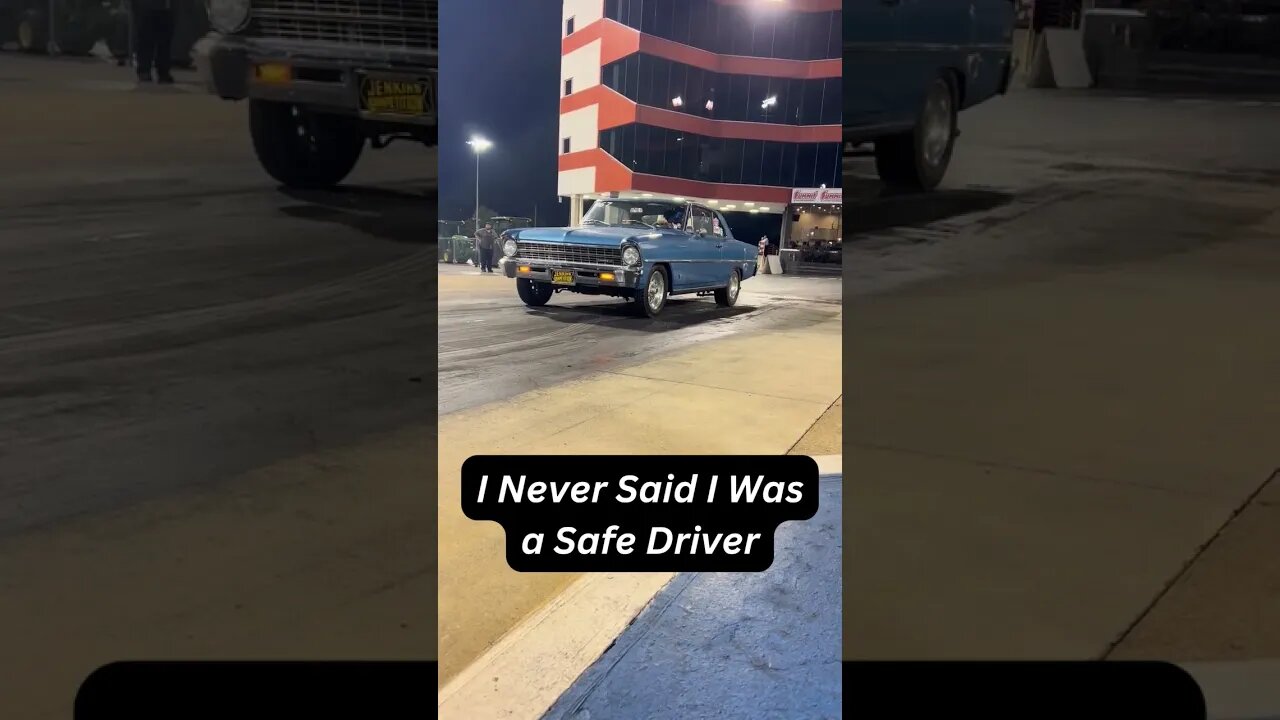 Who Else Drives Like This? 😎 #nova #chevy #chevrolet #carguys #dragracing #paulwalker#fastandfurious