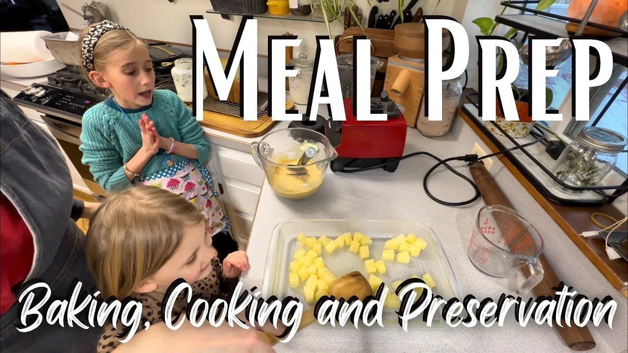 ALL DAY IN THE KITCHEN Meal Prep Inspiration, Food Preservation, and Cooking From Scratch Recipes