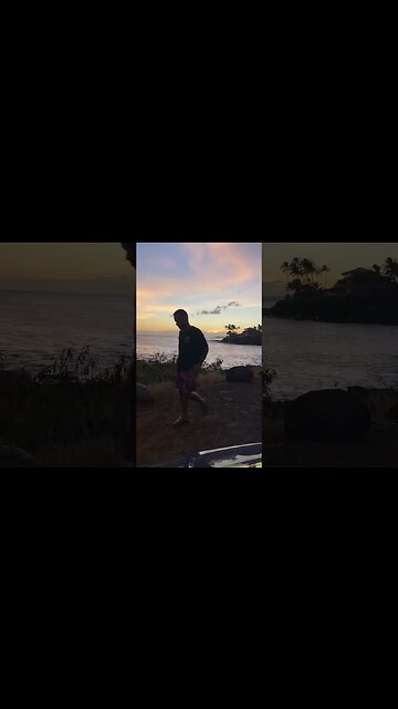 🏝️KAUA’I☀️SUNSET🩳SHORTS