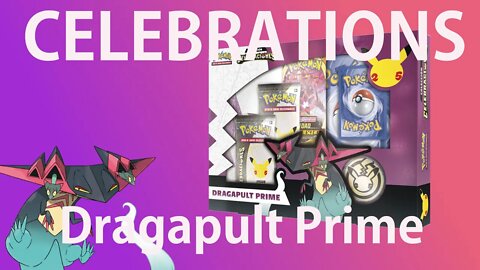 Pokemon Card Opening 4: Celebrations Dragapult Prime Box - small but mighty!