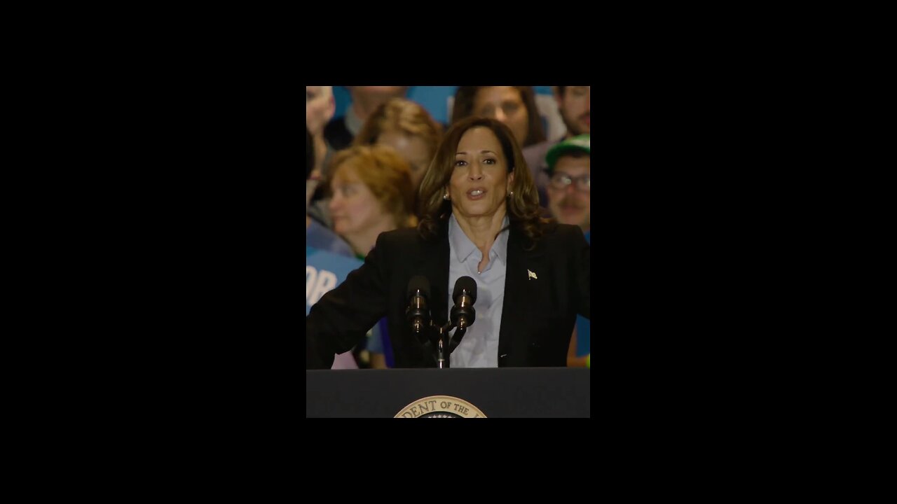 Kamala Harris - "the most (important) election of our lifetime" - misspeak meme