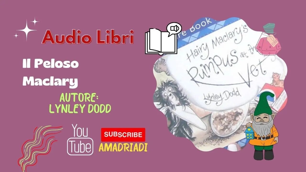 🎅 Il Peloso Maclary ❄ #audioracconto #audiolibri