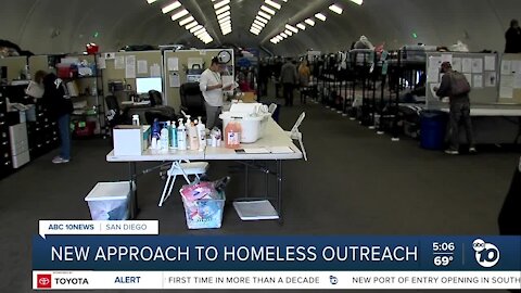 San Diego takes new approach to addressing homelessness