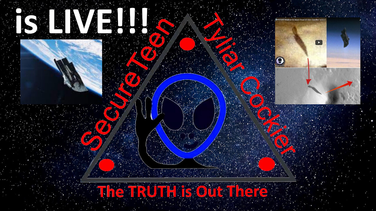 Come and Talk to UFO Hunter Tyliar Cockier about UFOs - Live 3 -ST10 ship shadow and BlackKnight