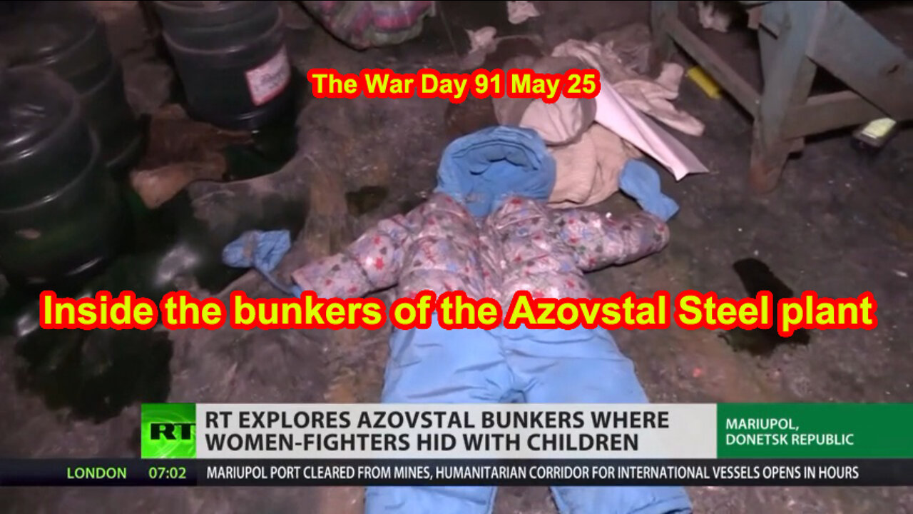 Inside the bunkers of the Azovstal Steel plant