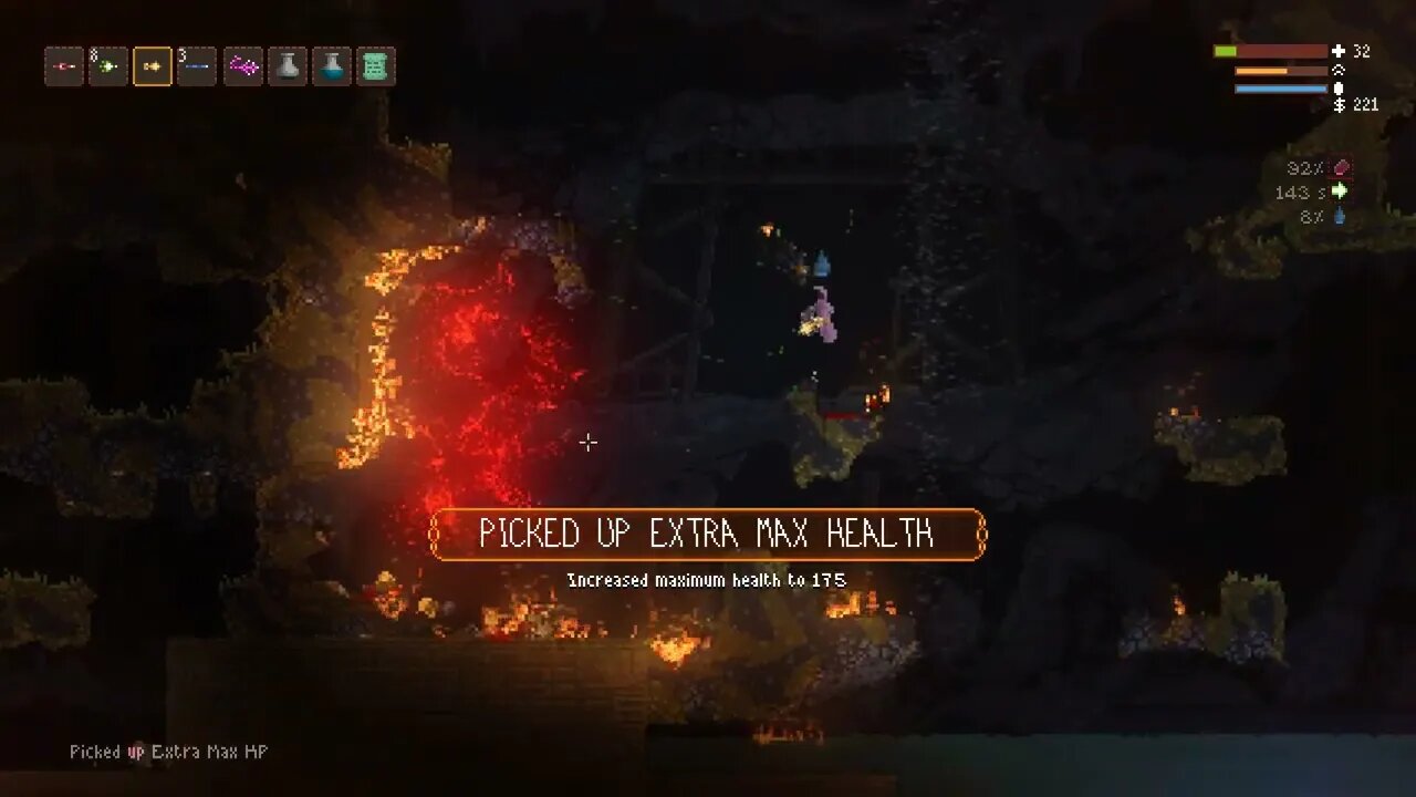 Noita [dai] daily run for 2023.MAY.29. (;´༎ຶД༎ຶ`) *Clicks* out of ammo...