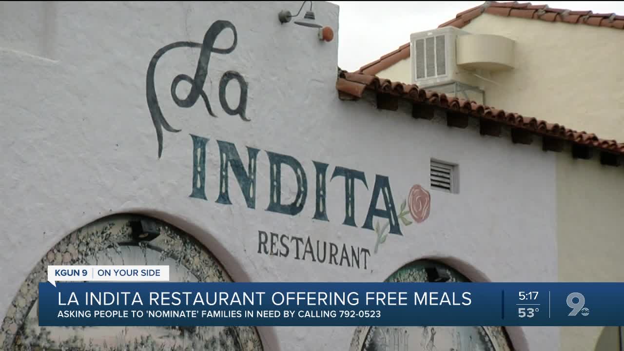 Local restaurant offers meals to those in need