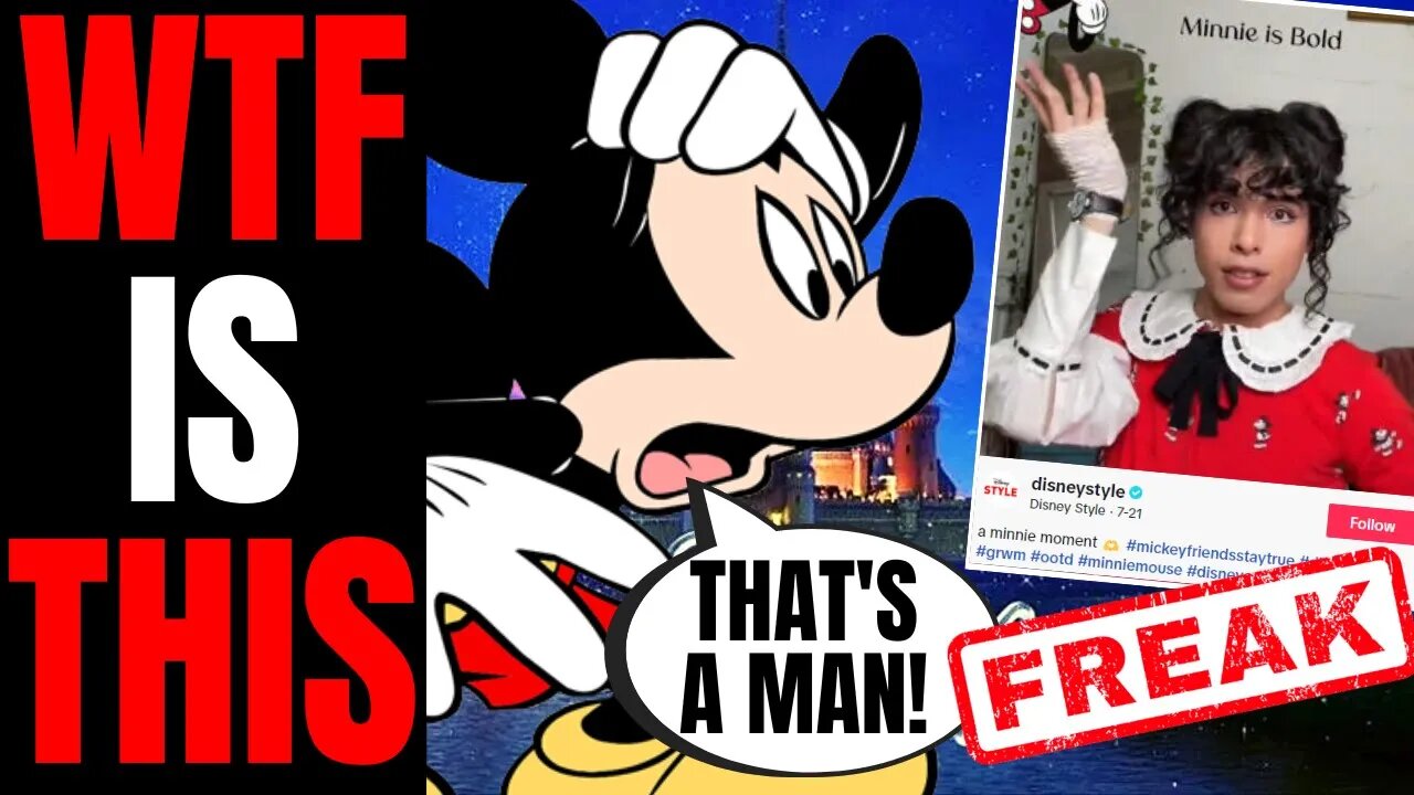 Woke Disney Hits NEW LOW | Pays For Ad With Transgender Man In Dress To Sell Women's Clothes