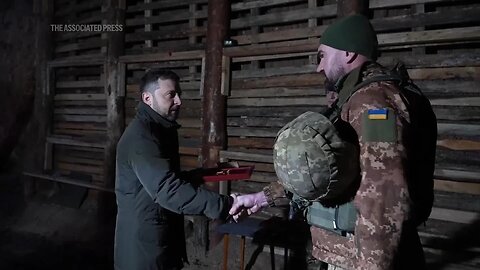 Zelenskiy pays visit to HIMARS division in Zaporizhzhia on Ukrainian Ground Forces Day