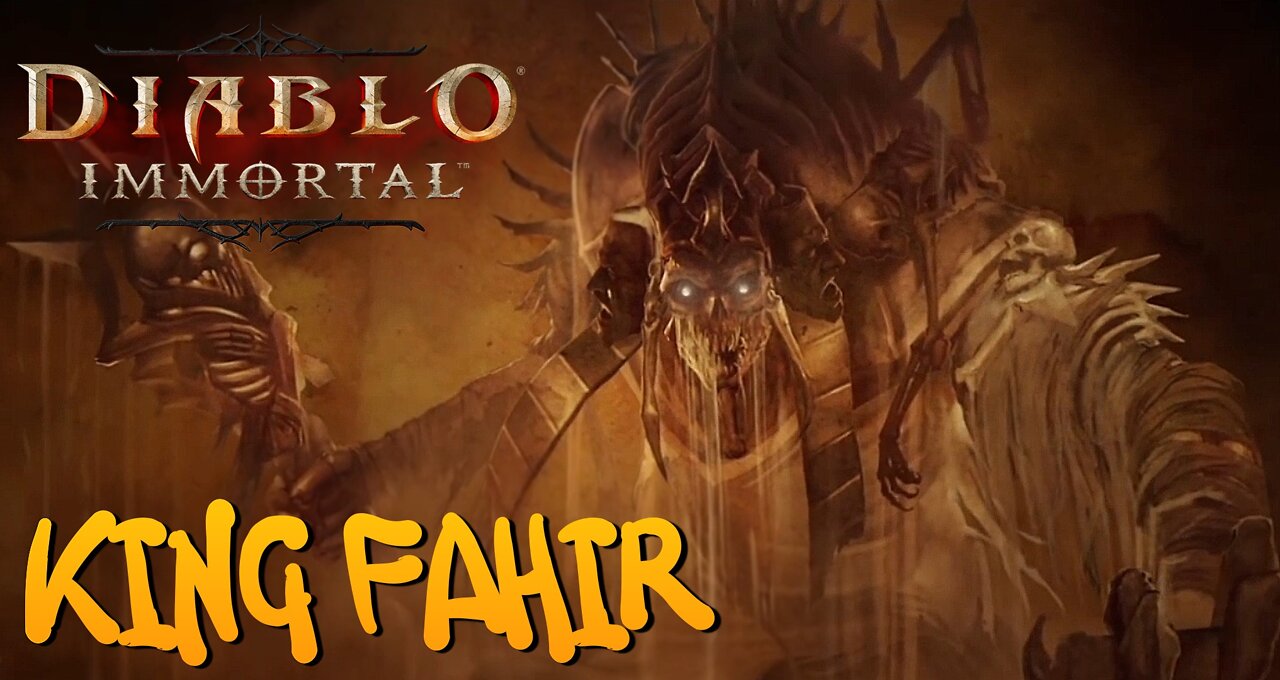 Diablo Immortal (KING FAHIR) #Shorts